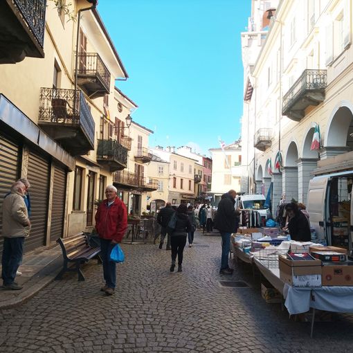 Il mercato che verrà spostato a pezzi, con l’avanzare dei lavori