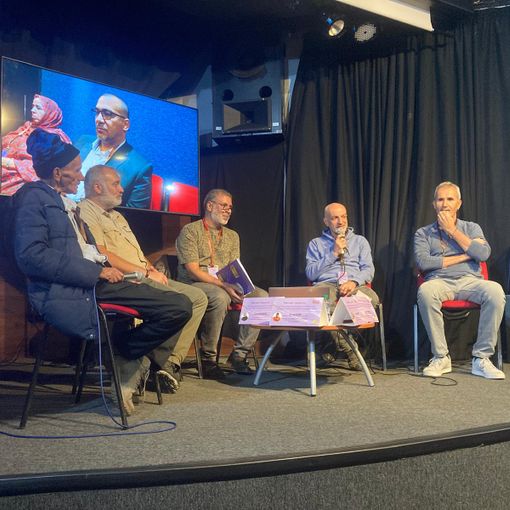 La presentazione all’Handifilm di Rabat