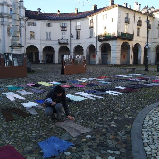 Manuela Vallario e l’installazione a Venaria