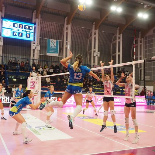 La protagonista di Pinerolo, la rientrante Valentina Zago (foto di Christian Bosio)