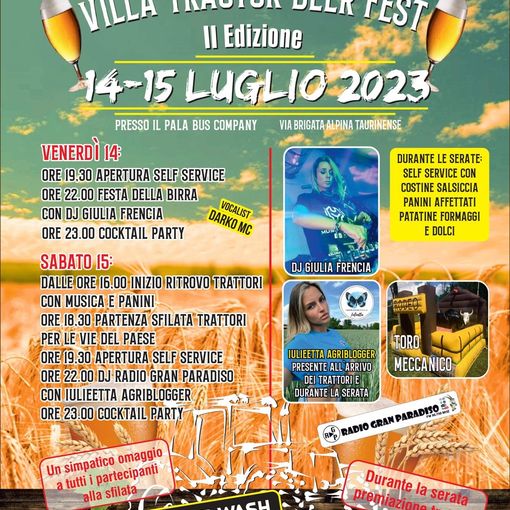 Con il Villa Tractor Beer Fest arriva la ‘carovana’ dell’orgoglio agricolo