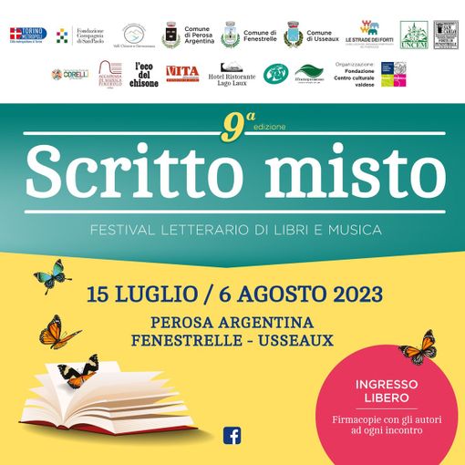 IX edizione del Festival letterario ‘Scritto misto’ di libri e musica