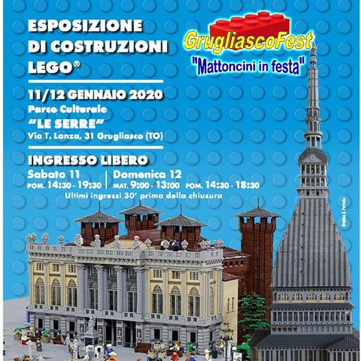 Grugliasco: due giorni dedicati al mondo dei mattoncini LEGO®