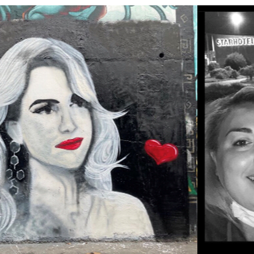 Welcome back Barbara D’Urso: un murales dedicato a lei