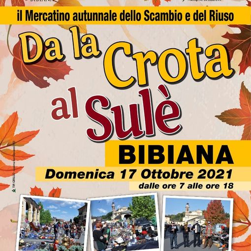 'Da la Crota al Sulè': le bancarelle degli hobbisti tornano in strada a Bibiana
