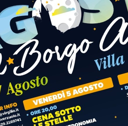 Dal 5 al 7 agosto tre belle serate di festa nel Borgo Antico di Villa di Verzuolo