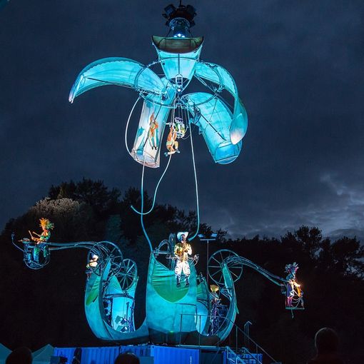Circo contemporaneo all'aperto