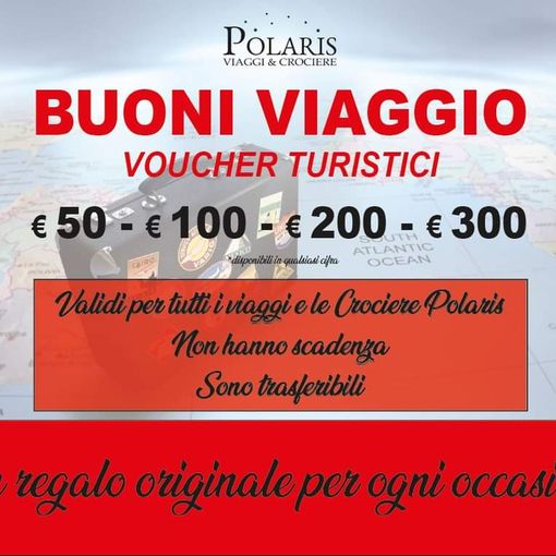 Per il compleanno? Un Buono Viaggi della Polaris