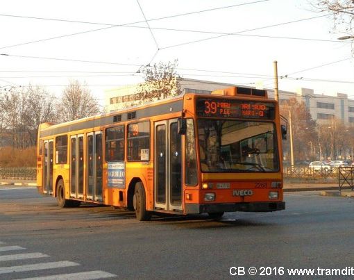 un bus della linea 39