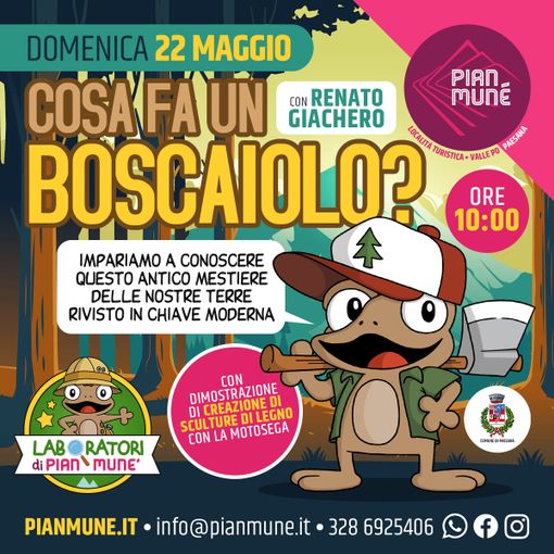 Pian Munè di Paesana: cosa fa un boscaiolo?