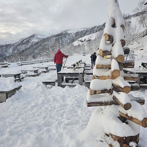 Pian Munè di Paesana, è arrivata la neve