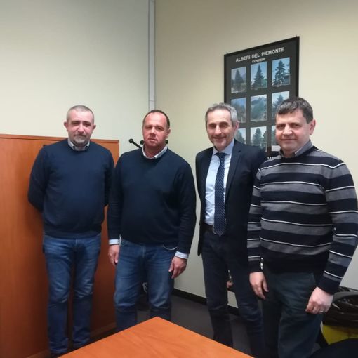 Foto di gruppo tra vertici Cia Piemonte e Arpea