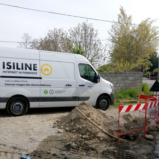 Gioco di squadra vincente tra Comune e Isiline per portare la fibra ottica a Villafranca Piemonte