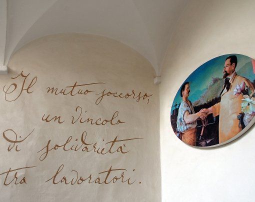 A Pinerolo un brindisi per sostenere il Museo del Mutuo Soccorso