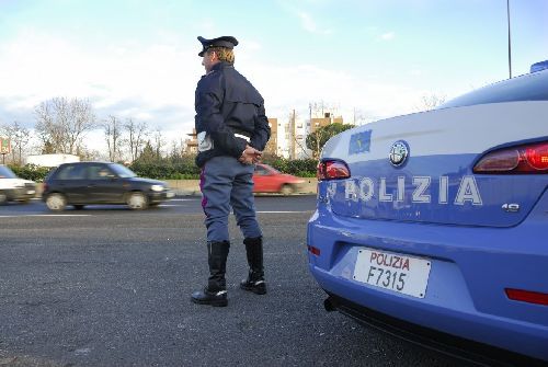polstrada - foto d'archivio