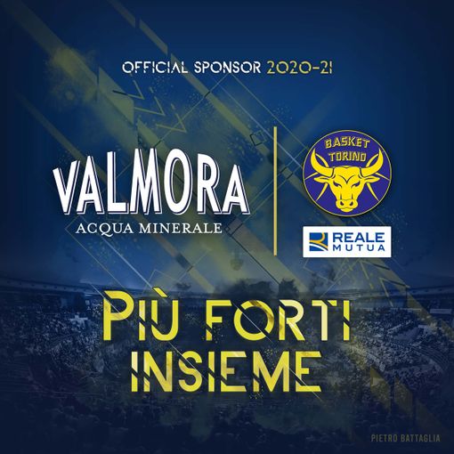 Valmora &quot;Official Sponsor&quot; della Reale Mutua Basket
