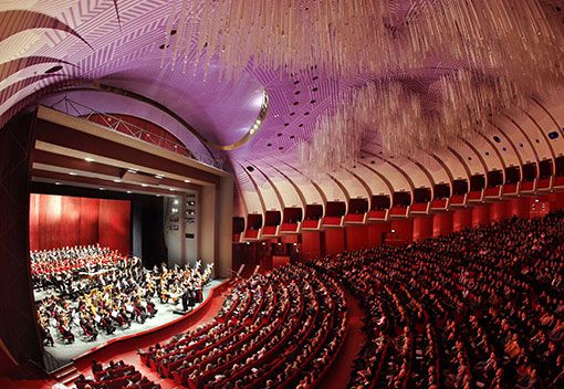 Foto di archivio del Teatro Regio di Torino