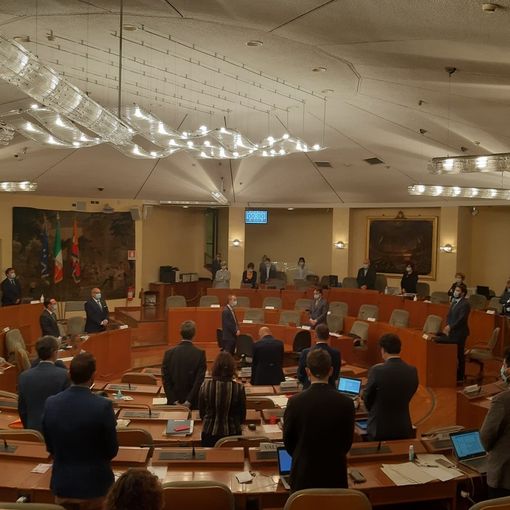 In Consiglio regionale un minuto di silenzio per l'alluvione