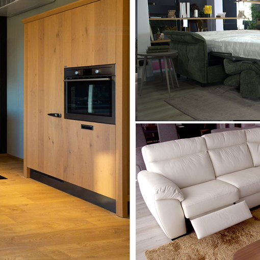 Una bellissima cucina Scavolini e divani Doimo Salotti, le promozioni da non perdere