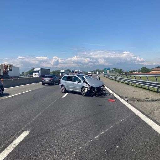 Incidente in tangenziale Sud: una sola macchina coinvolta