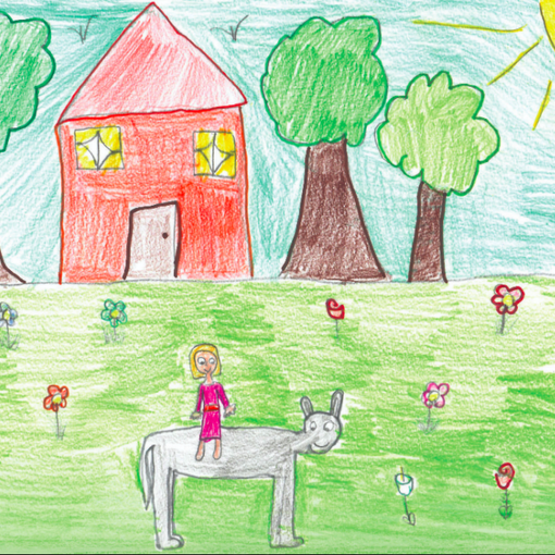 La regina Linda e gli amici del bosco disegnati dai bimbi di Bricherasio per aiutare la loro scuola