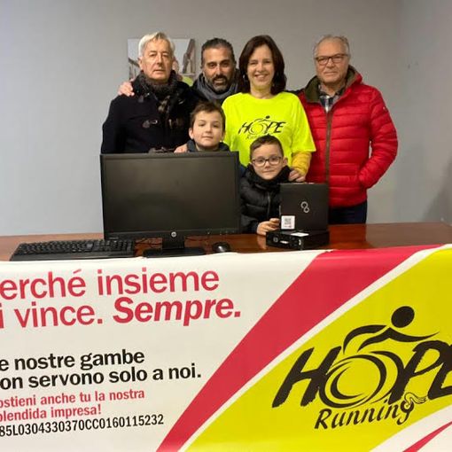 Materiale informatico dell'Università Studi di Torino per la Hope Running