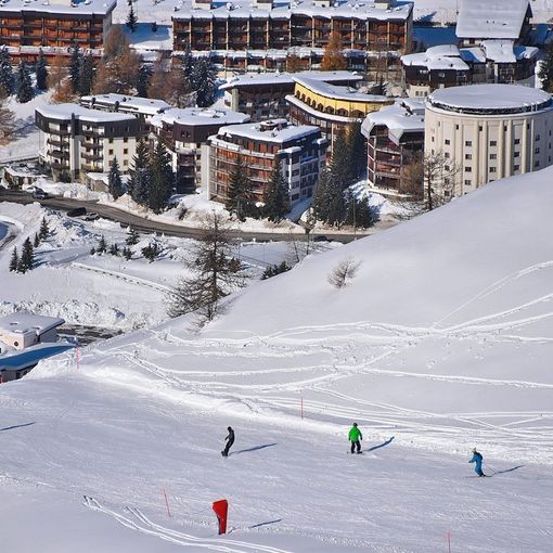 Sestriere con la neve