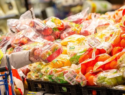 Banco frutta per la spesa