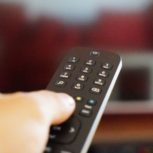 telecomando della tv