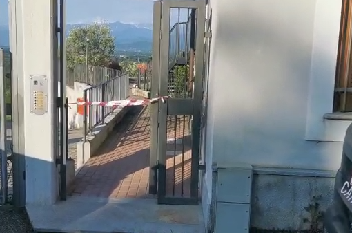 La villetta di Piossasco dove avvenne l'omicidio
