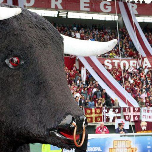 curva Maratona e locandina ultras