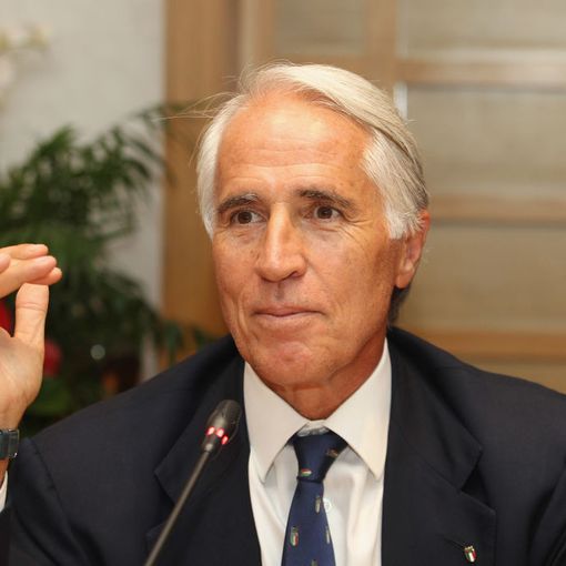 Il presidente del Coni Malagò