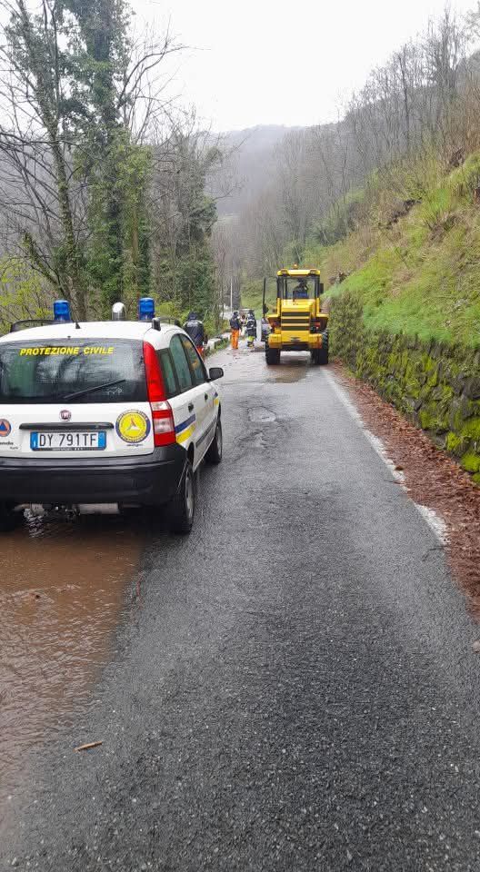 Borgate di Pramollo isolate per la frana distaccata nel pomeriggio