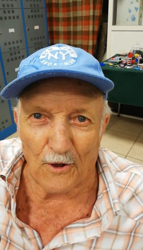 Gianni Cordero 'nonno' di Piscina