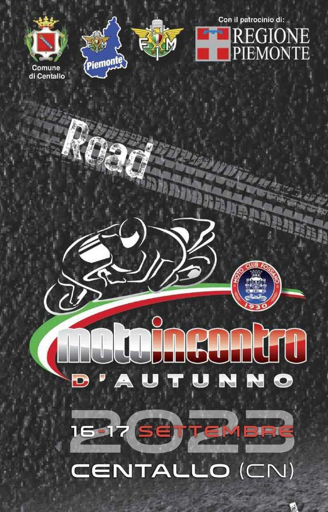 Il 16 e 17 settembre nel Cuneese per la prima volta arriva il MOTOINCONTRO D’AUTUNNO Il 16 e 17 settembre nel Cuneese per la prima volta arriva il MOTOINCONTRO D’AUTUNNO