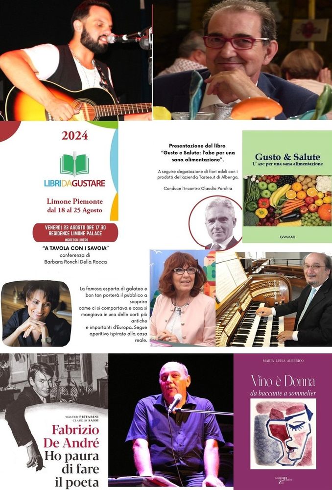 Libri da Gustare 2024: Una Settimana di Cultura, Arte e Gastronomia a Limone Piemonte Libri da Gustare 2024: Una Settimana di Cultura, Arte e Gastronomia a Limone Piemonte