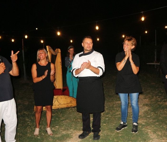 Serata magica in vigna presso La Torre di Castel Rocchero (Foto)