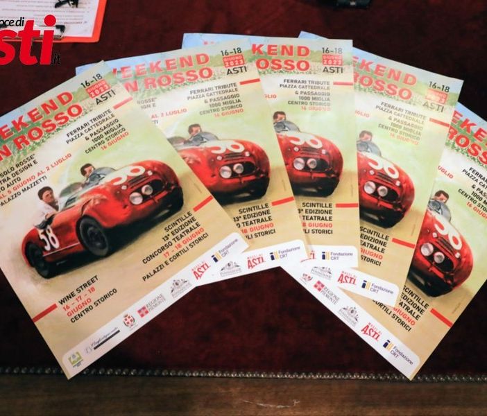 Consigli per una gita fuori porta? Dal 16 al 18 giugno vieni ad Asti per il “weekend in rosso”!