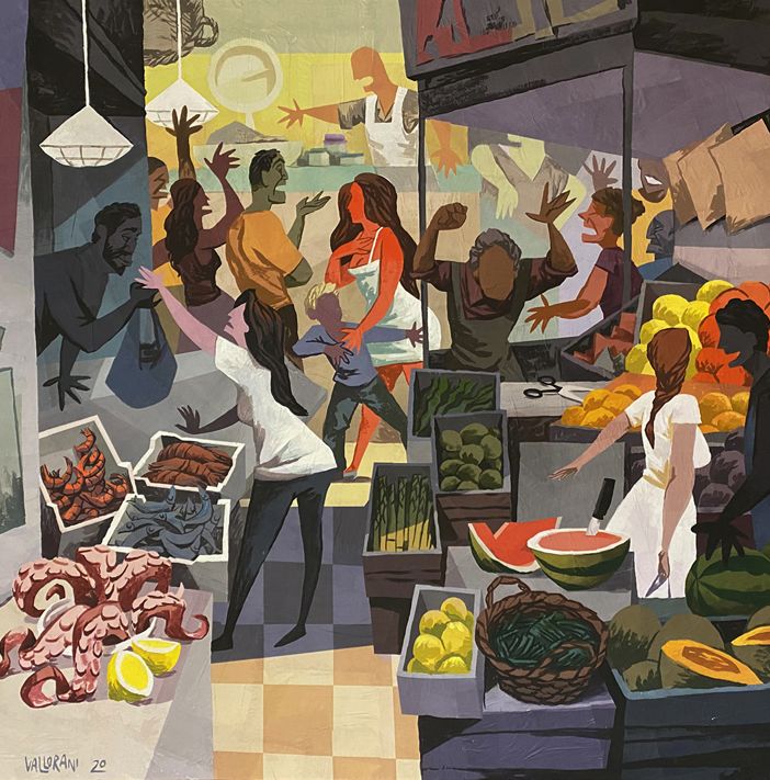 MADE4ART è lieto di presentare Acrylic Pixel, mostra dell’artista Giorgio Vallorani  a cura di Elena Amodeo e Vittorio Schieroni