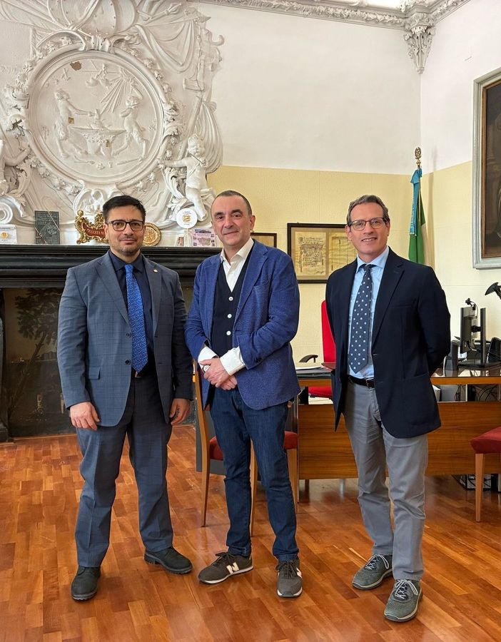Giovanni La valle, Direttore generale AslTo3; Giuseppe Nazionale; Carlo Conte, Direttore amministrativo AslTo3