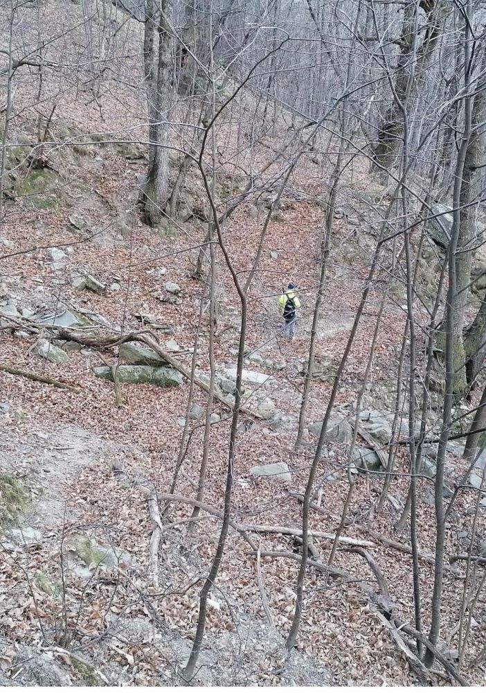 Pista dei pastori Alta Val Pellice tratto prima dei lavori