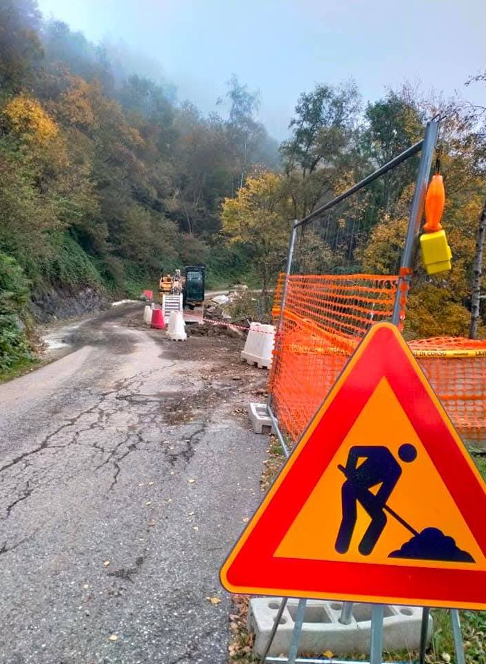 Rallentamenti al cantiere per portare acqua alla Vaccera
