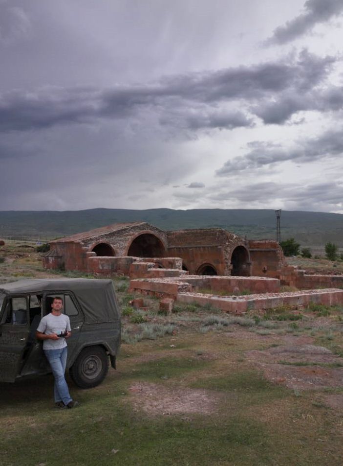 Alessandro Vaio in Armenia
