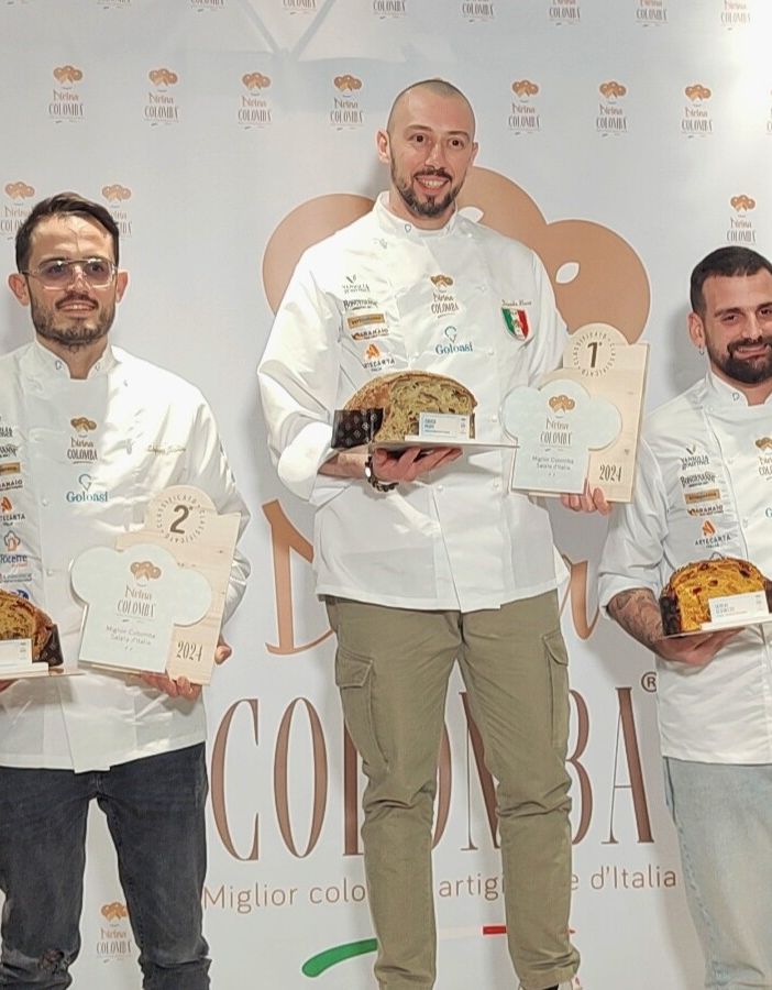 Davide Muro sul primo gradino del podio