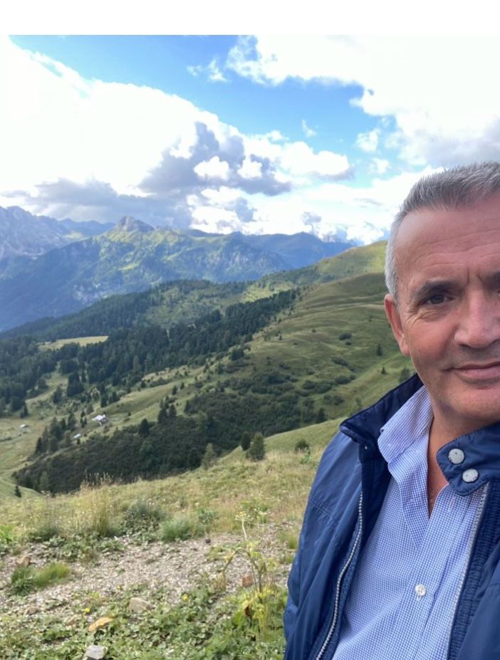 Il neopresidente Piero Caffaro
