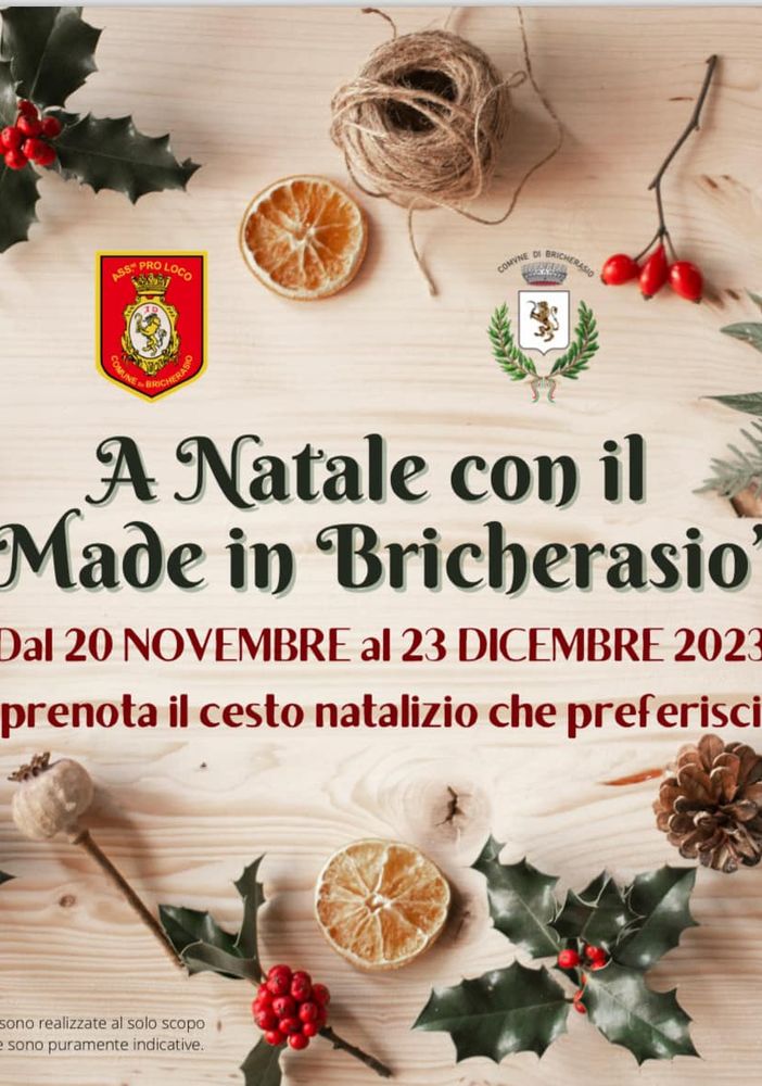 Novità nelle ceste natalizie ‘Made in Bricherasio’