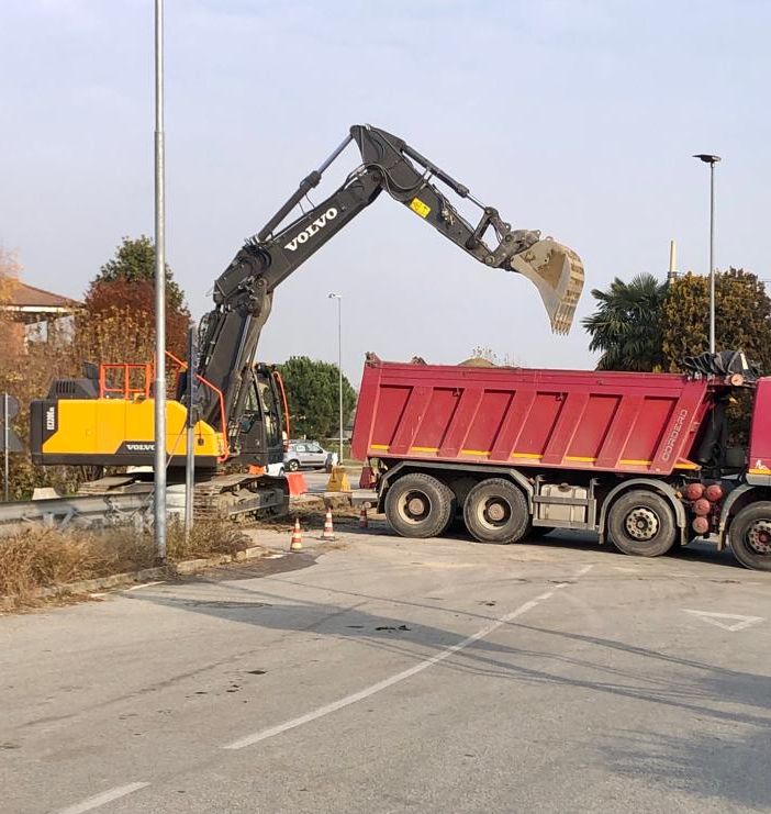 I lavori conclusi da poco sulla Provinciale 161 (foto di Christian Bosio)