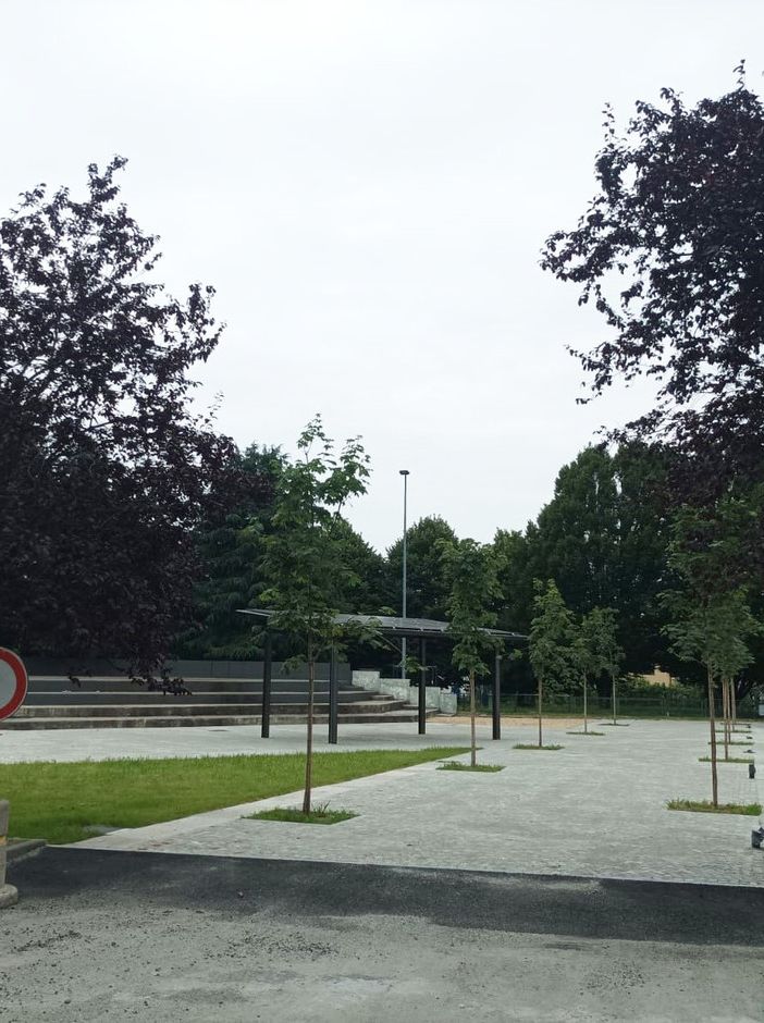La nuova piazza Giretti