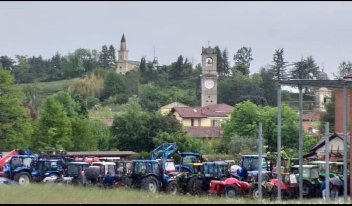 Per domani sono attesi novanta trattori per le strade di Bricherasio