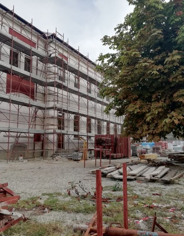 I lavori antisismici dello scorso anno alle elementari di Bricherasio